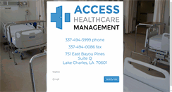 Desktop Screenshot of accesshealthcare.biz